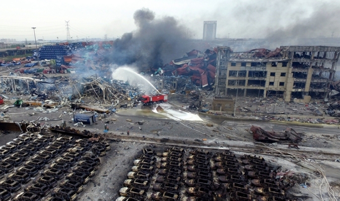 «Сотни тонн цианида» на месте взрывов в Китае: версия военных